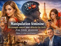 Manipulation féminine : un exemple concret pour apprendre à détecter les tests d'une femme ukrainienne Manipulation féminine : un exemple concret pour apprendre à détecter les tests d'une femme ukrainienne