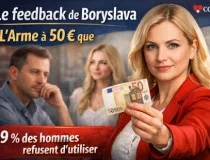 Le feedback de Boryslava : l'arme à 50 € que 99 % des hommes refusent d'utiliser Le feedback de Boryslava : l'arme à 50 € que 99 % des hommes refusent d'utiliser